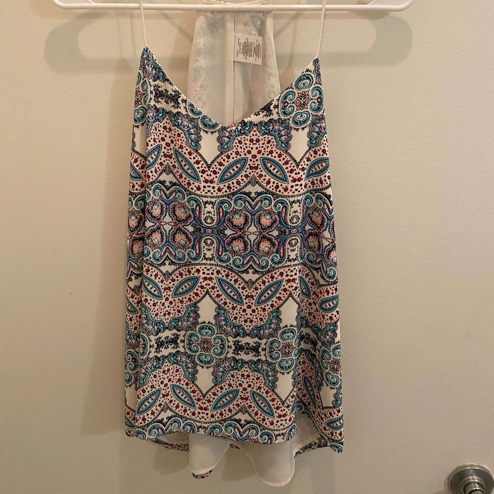 Express colorful tank top